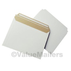 12.5″ x 9.5″ Self Seal White Photo Flat Cardboard Envelope Mailers 100 to 2000