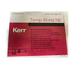 Kerr Temp-Bnd NE Temp Dental Cement 50g Base 15g Accelerator Mixing Pad