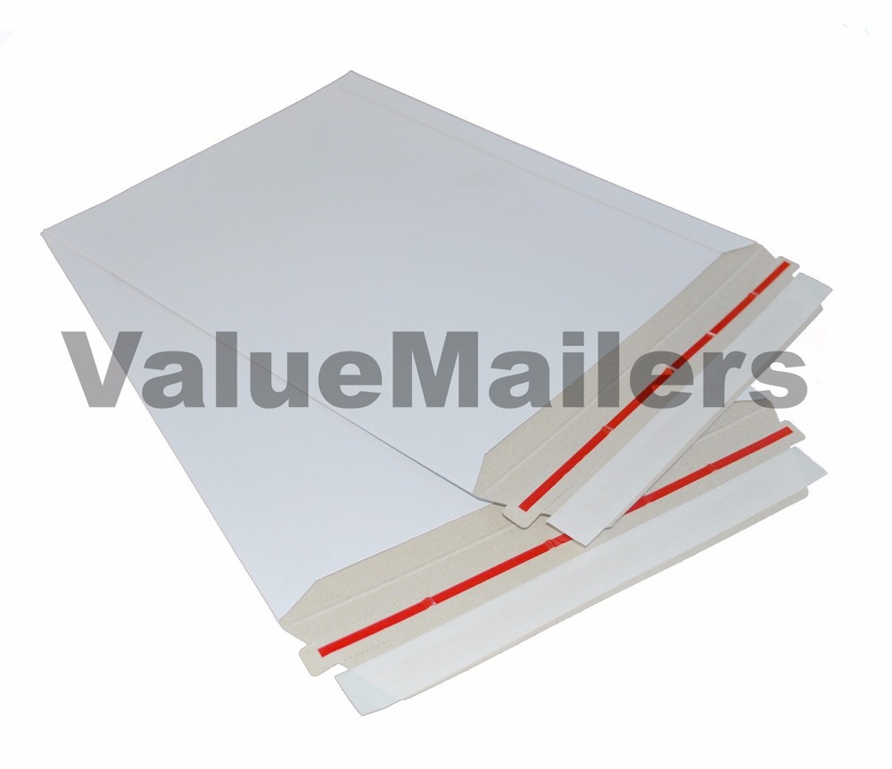 50 6×8 RIGID PHOTO DOCUMENT CARD MAILERS ENVELOPES STAY FLATS 100% RECYCLABLE