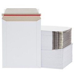 1000PCS Flat Photo Mailers Document CD Cardboard Envelopes Self Adhesive Seal US