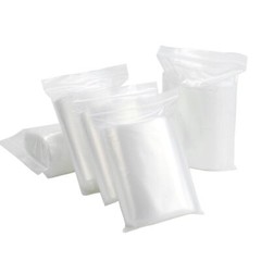 Clear Reclosable Seal Bag Plastic Poly Zipper Bags Zipper W/Hang Hole 4Mil THICK