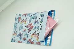 100 10×13 Butterfly Designer Poly Mailers Envelopes Boutique Custom Bags