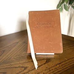 Vintage Cole Haan Leather Travel Journal 1996 Pocket Diary United States Maps