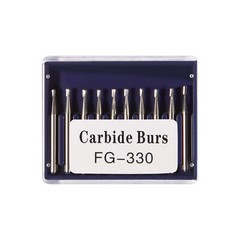 Dental Carbide Burs Tungsten Steel Bur FG # 330 Pear for High Speed Handpiece OR