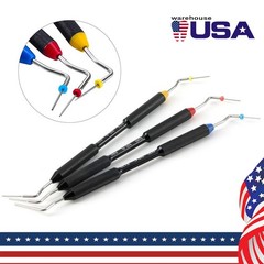 Dental Gutta Percha Pen Heated Tips Pluggers Needles For Obturation Endo System
