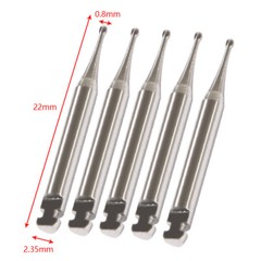 Dental FG HP Fresas de carburo de tungsteno Fit Alta Velocidad pieza de mano
