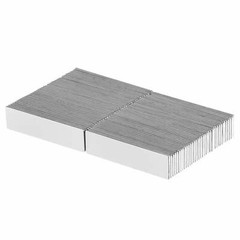 1 x 1/4 x 1/32 Inch Neodymium Rare Earth Bar Magnets N42 (72 Pack)