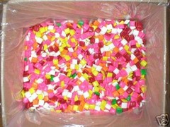 3LB ASSORTED 1200 CHICLE CHICLET CHICKLET GUM VENDING MACHINE BULK GUMBALL CANDY
