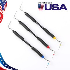 Dental Gutta Percha Pen Heated Tips Pluggers Needles For Obturation Endo System