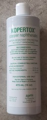 Kopertox Copper Treatment Footrot Trush Water Resistant Horse and Hoof Care 8oz