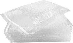 1000 – 4×7.5 Bubble Out Pouches Bags Wrap Cushioning Self Seal Clear 4″ x 7.5″