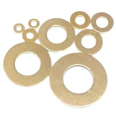 800pcs Brass Flat Washers Assortment Kit