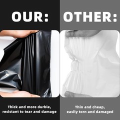 Poly Mailers Shipping Bags – 6×9 7.5×10.5 9×12 10×13 12×15.5 14.5×19 19×24 24×24