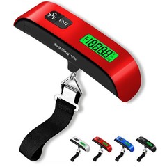 Luggage Scale, 110lb Luggage Weight Scale with 4 Unit Switching Functions&LED