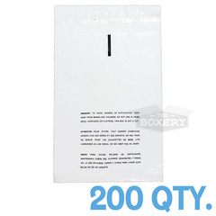 200 12×17 Self Seal Suffocation Warning Clear Poly Bags 1.5 mil Free Shipping
