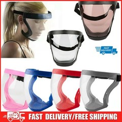 Full Face Super Protective Mask Anti-fog Shield Safety Transparent Head Cover
