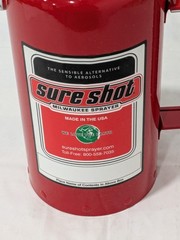 Sure Shot 1 Quart Enameled Steel Sprayer, Red A1000R