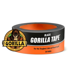Gorilla 30 yard Black Tough Duct Tape Single Rroll, Pack of 1