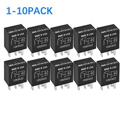 Lots of For OMRON G8HE-1C7T-R1-DC12 High Current Automobile Relays DC12V 5-Pins
