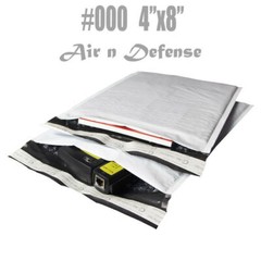500 #000 4×8 Poly Bubble Padded Envelopes Mailers Shipping Bags AirnDefense