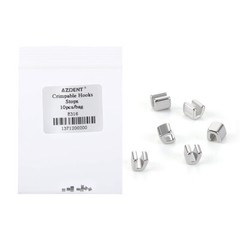 10 Model AZDENT Dental Orthodontic Crimpable Hook Stops Type 10pcs/pack