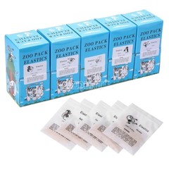 Dental Elastic Ligature Ties Elastics Chain latex Bands for Orthodontic Brackets