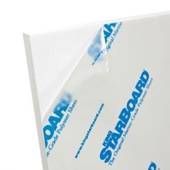 White King Starboard HDPE Polyethylene Plastic Sheet 1/2″ x 12″ x 27″ Textured