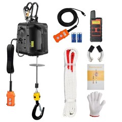 3-in-1 Electric Hoist 2200lb Capacity Power Winch Crane 110V