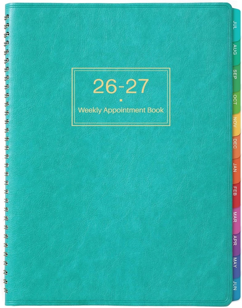 Weekly Appointment Book & Planner -2027 – Large -2027 Daily Hourly Planner,