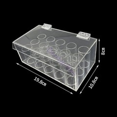 Dental Orthodontic Power Chain Ligature Tie Holder Case Organizer Storage Box