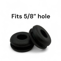 Rubber Grommet to fit 5/8″ Hole 1/8″ Thick Panel – 3/8″ Inner Diameter