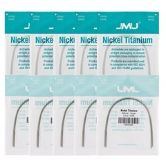 100pcs Dental Natural Orthodontic NiTi Arch Wire Round Rectangular Super Elastic