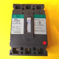 ⚡ GENERAL ELECTRIC GE THED136030 30A 600VAC 250VDC 3POLE TCAL12 CIRCUIT BREAKER⚡
