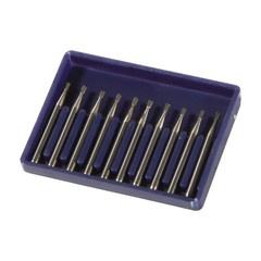 100 New Dental Carbide Burs Bur FG # 330 Pear for High Speed Handpiece