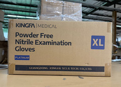 8 Mil Black Nitrile Exam Grade Heavy Duty Powder-Free 8mil 100/1,000 PC (M L XL)