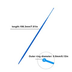 Biologix Inoculating Loops, 1μl, 10μl, 25/Bag, 1000/Case