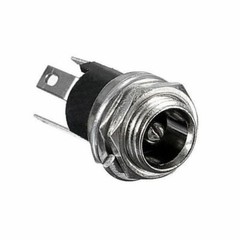 DC Power Supply Metal Jack Socket Female Panel Mount Connector 5.5 x 2.1mm
