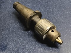 Techleader NMTB50-JT4-2.00 Drill Chuck Tool Holder w/ unknown drill chuck
