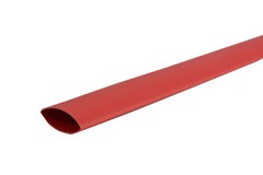 TEMCo 1/2″ Marine Heat Shrink Tube 3:1 Adhesive Glue Lined 4 ft RED