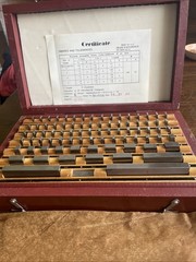 Gage block set 81 Pcs From .050-4.000