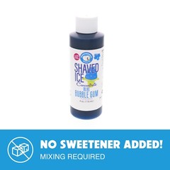 Hypothermias BLUE BUBBLE GUM Flavor 🍧 Snow Cone machine Concentrate UNSWEET