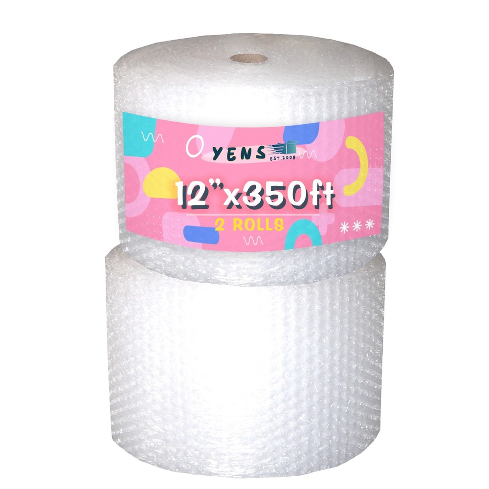 Yens3/16″ Small Bubble Cushioning Padding Roll 700’x 12″ Wide Perf 12″ 700FT
