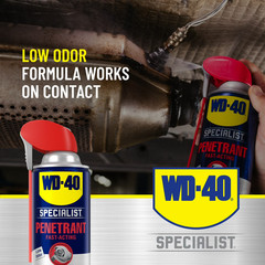 WD-40 Specialist Rust Release Fast-Acting Penetrant Spray 11 oz (2 pack)