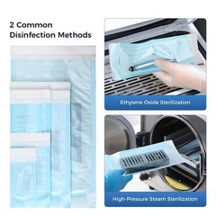 200pcs/Box Medical Self Sterilization Pouches Pouch Autoclave Sterilizer Bags