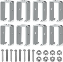 8Pack Strut Channel Trolley Track Hanger Bracket for UNISTRUT P1834-EG 1-5/8 Int