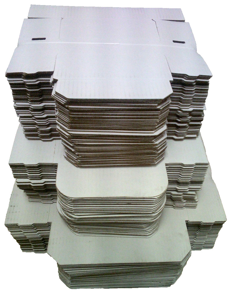 9x6x5 White Corrugated Shipping Mailer Packing Box Boxes 9″ x 6″ x 5″ 50/bundle