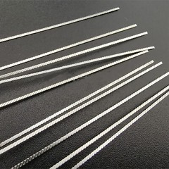 Dental Orthodontic Lingual Retainer Wire Stainless Steel Flat Strand 0.010x.028
