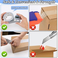 48 Pack Silver Duct Tape Heavy Duty Bulk, 2 inch X 1440 Yards, Strong No Resi…