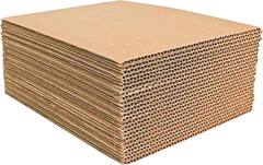 200 5X7 Cardboard Corrugated Pads Inserts Filler Sheet 5 X 7