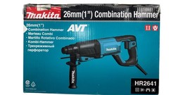 Makita 1 Inch AVT Rotary Hammer Corded Electric Drill with Hard Case HR2641 New